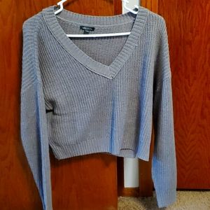 Crop top sweater!